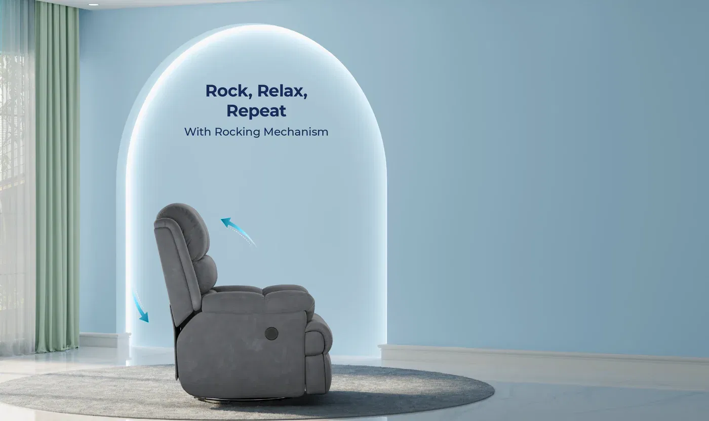 The Sleep Company Luxe Nebula Recliner Sofa