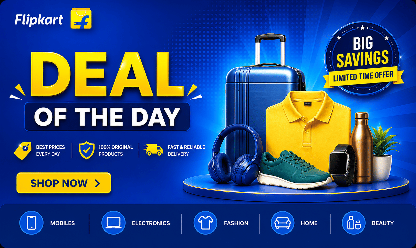 Flipkart today's deal (4th May 2026): Up to 80% Off