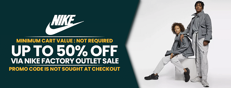 nike outlet store discount code