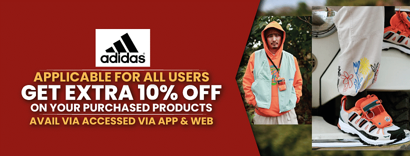 adidas  Coupon for Savings on Shoes & Clothing