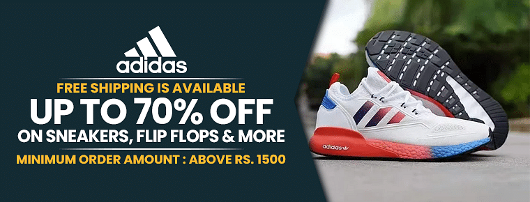 Adidas Shoe Sale | June Edition: To 70%+15% Off On Flip Flops & More