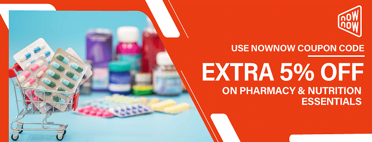 Extra 5% Off on Pharmacy & Nutrition Essentials