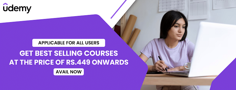 Udemy Promo Code For New User | Starting From Rs.449
