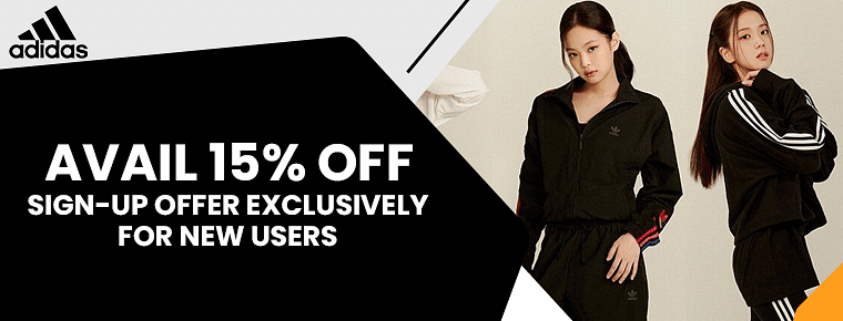 Adidas Offer For 15% Off  Get Sign-Up Offer On Shoes, Accessories,  Clothing & More