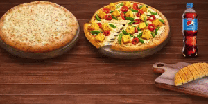 Meal for 2: Margherita & Peppy Paneer