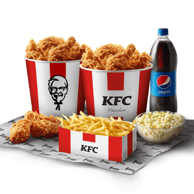 KFC 24PCs Double Bucket
