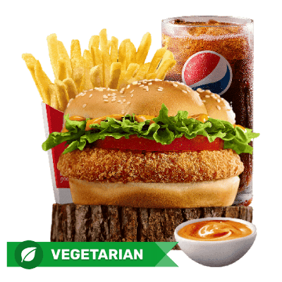 KFC Veggie Zinger Combo