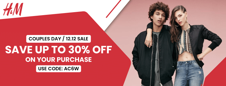 H&M Couples Day / 12.12 Sale