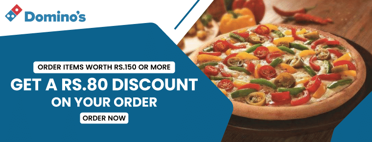 Get a rs. 80 discount on your order