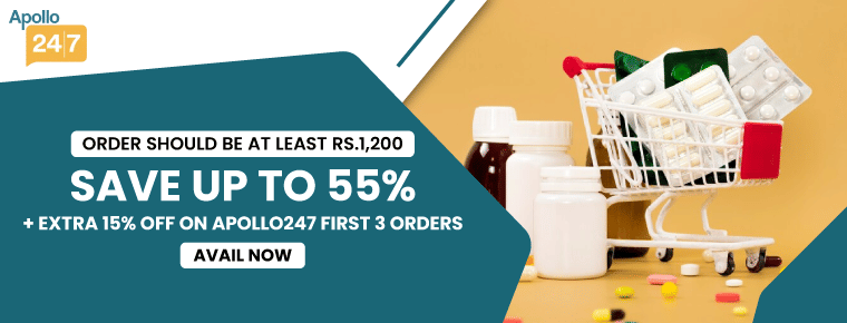 Save Up To 55% + Extra 15% Off On Apollo247 First 3 Orders