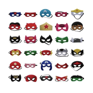 Superhero Mask Set