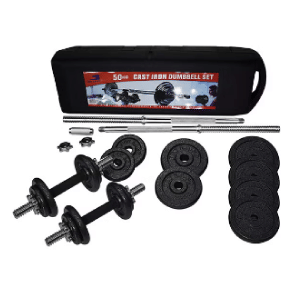 Exercise Dumbbell Set With Case