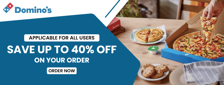 Save up to 40% off on your order