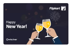 Flipkart Gift Card For New Year