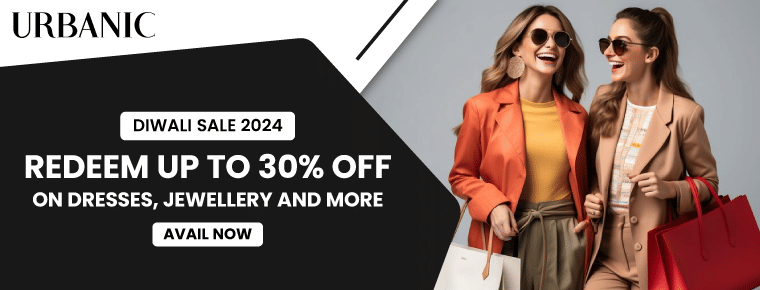 Redeem up to 30% off on dresses, jewellery, and more