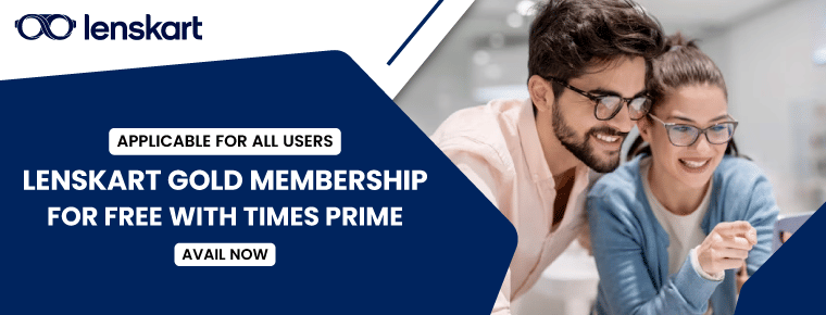Lenskart Gold Membership For Free With Times Prime