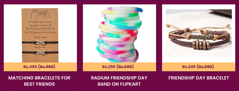 Friendship Day Offers On Bracelets