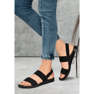 Shozie Black Sandal