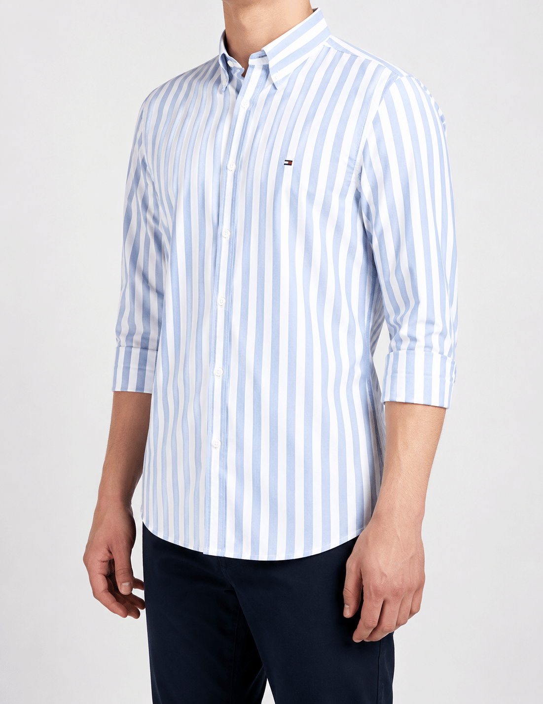 Tommy Hilfiger Casual Shirt Men Blue