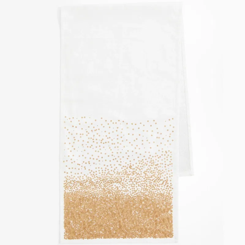 Sequined table runner
