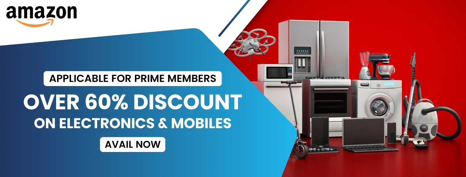 Get up to 50% off on electronics and mobiles