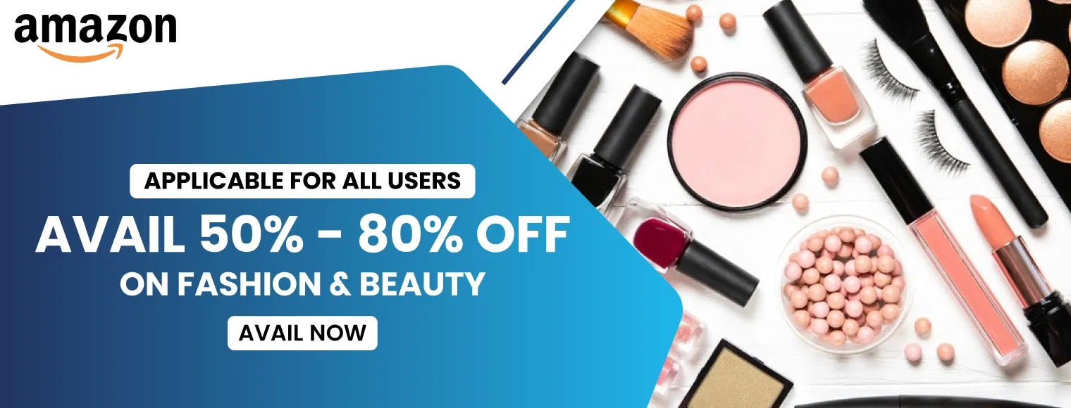 Avail 50% - 80% off on fashion & beauty on Amazon prime day sale 2024
