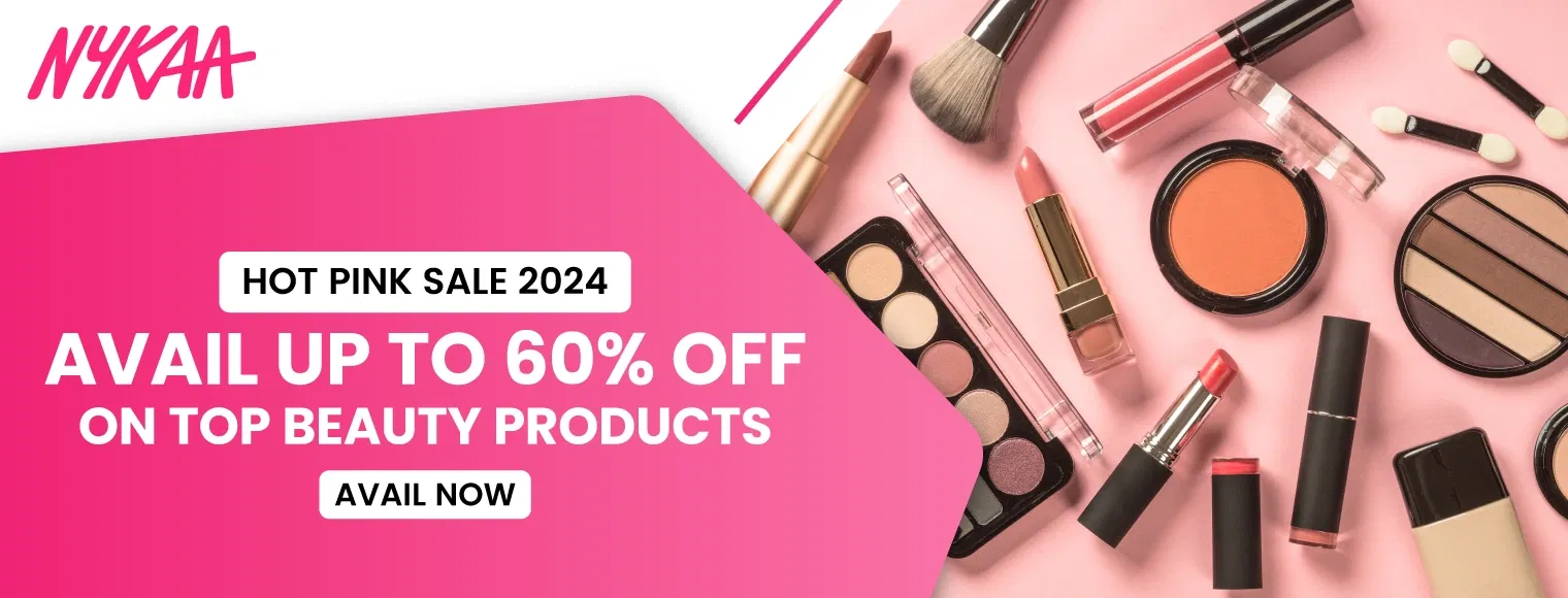 Hot Pink Sale 2024: Avail up to 60% off on top beauty products