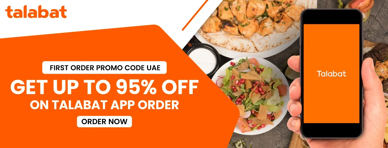 Get up to 95% off on Talabat app order with Talabat First Order Promo Code