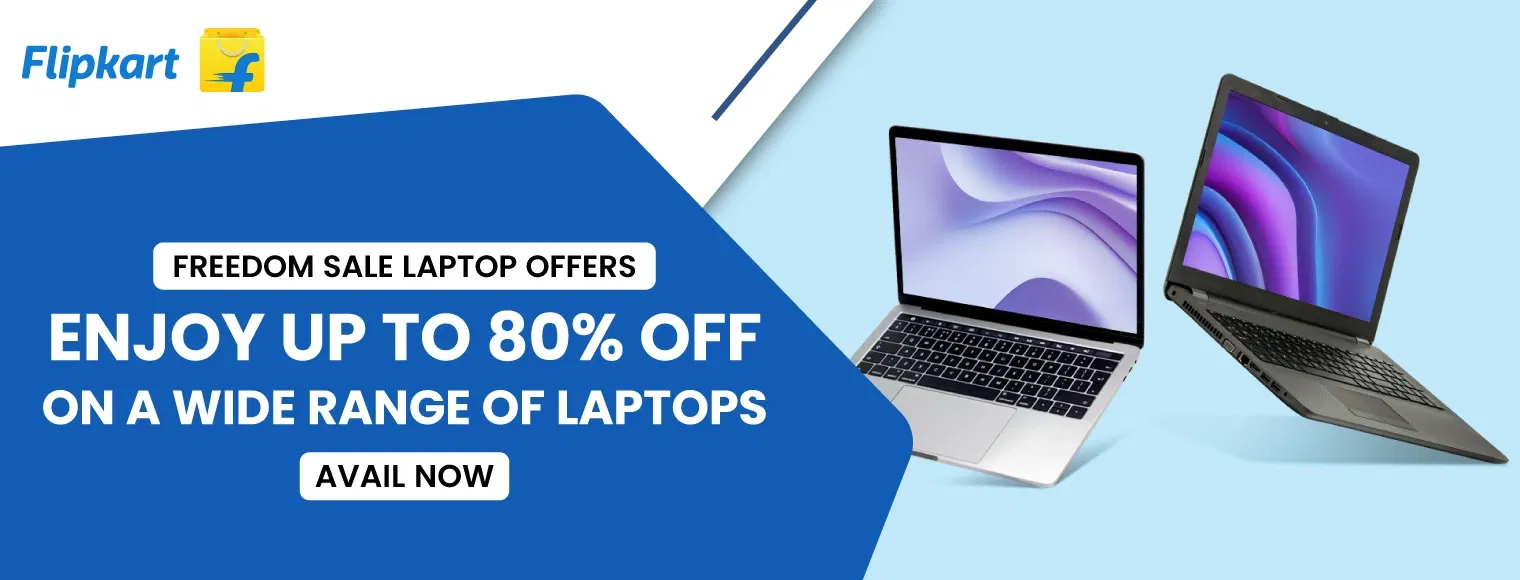 Flipkart Freedom Sale Laptop Offers