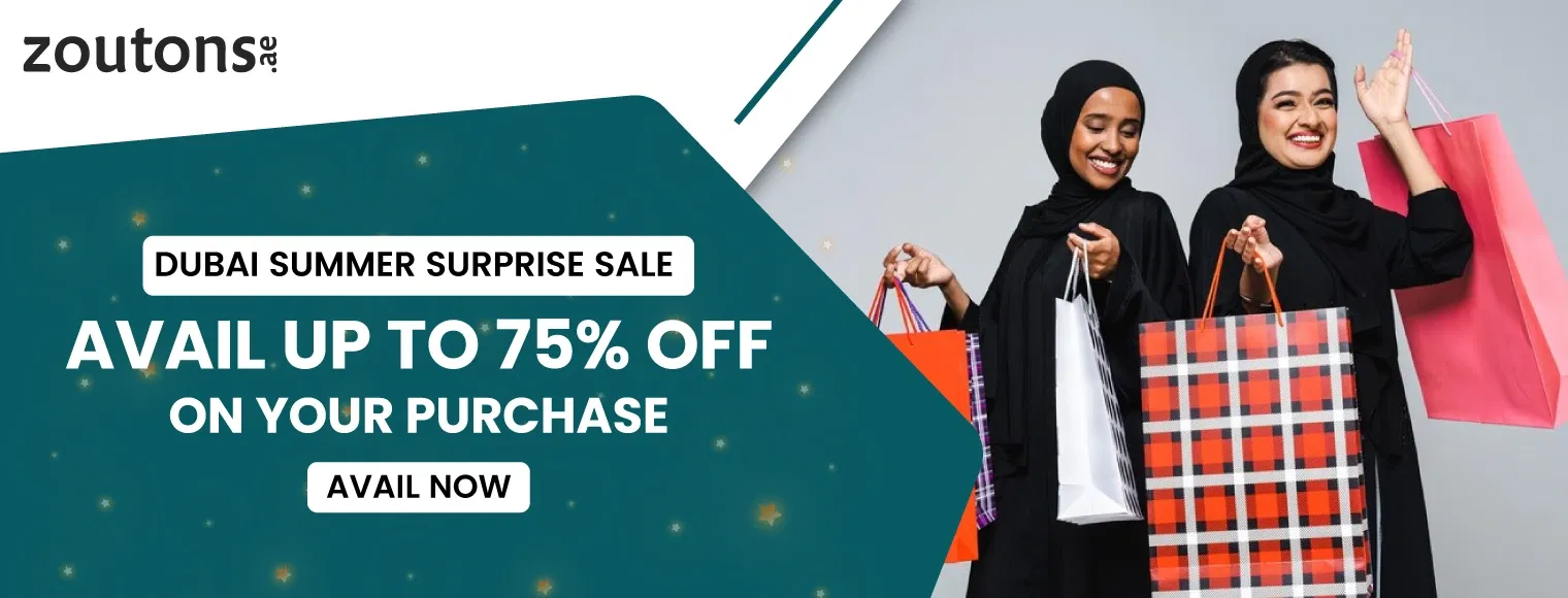 Avail up to 75% off on your purchase with Dubai Summer Surprise Sale 2024
