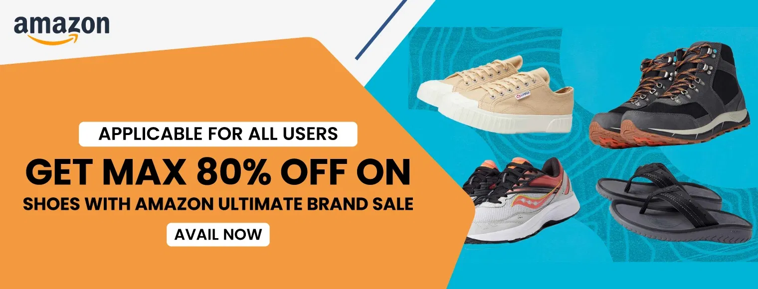 Max 80% Off On Shoes With Amazon Ultimate Brand Sale