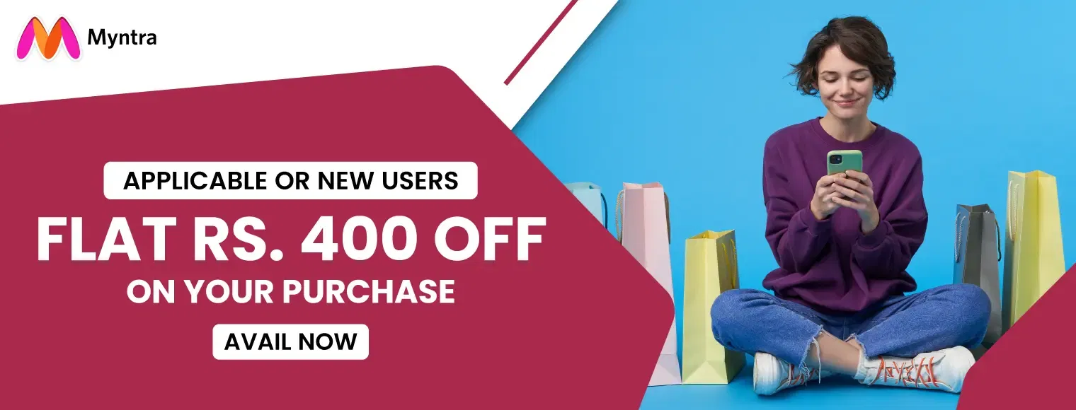 Myntra New User Code | Flat Rs. 400 Off