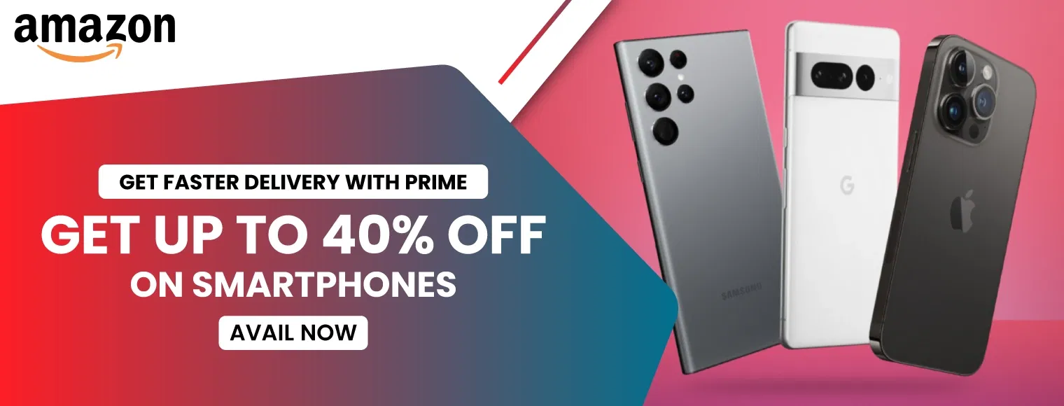 Get up to 40% off on smartphones with Amazon Prime Day Sale 2024