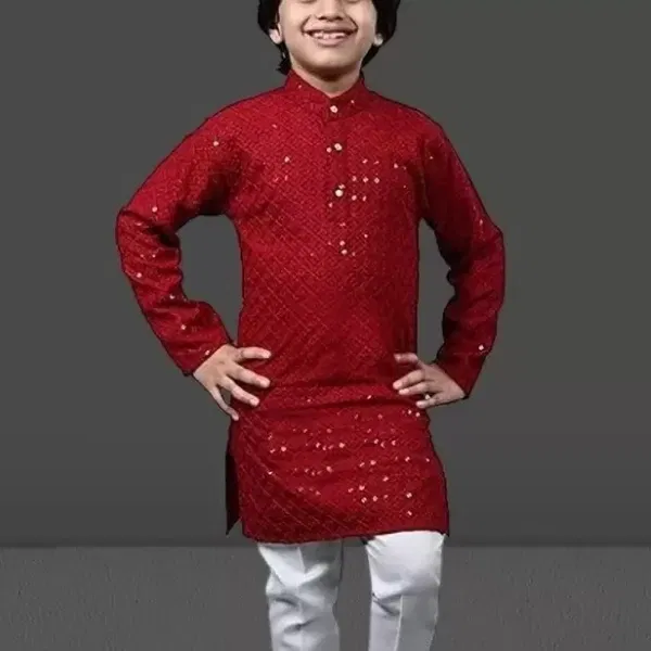 Festive Kurta & Pajama Set