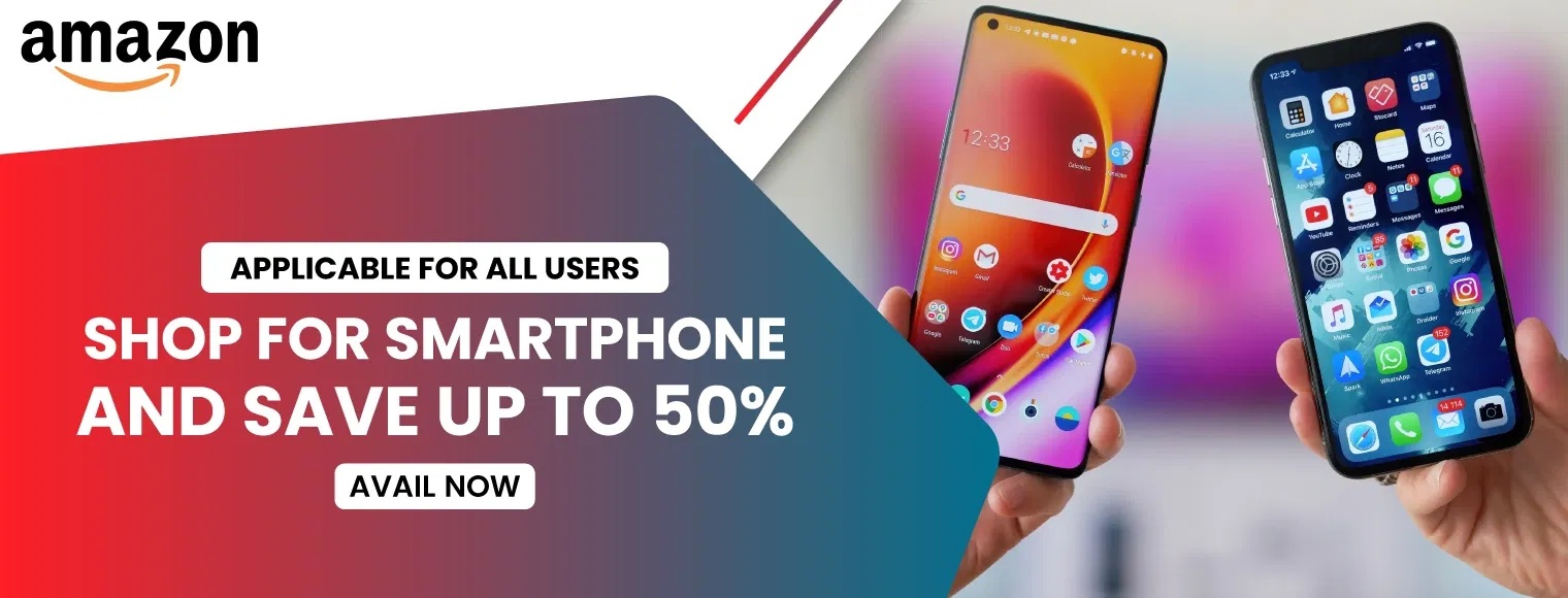 Shop for smartphone and save up to 50% with Amazon Prime Day Sale 2024