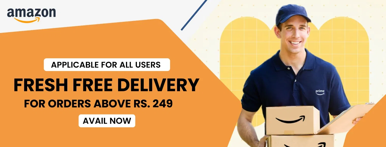 Amazon Fresh Free Delivery For Orders Above Rs. 249