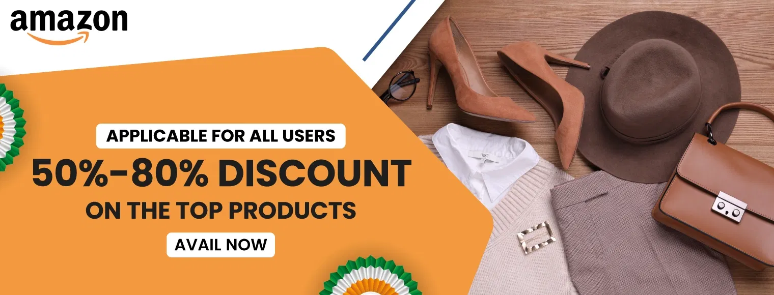 50% - 80% discount on the top products with Amazon Great Freedom Festival Sale