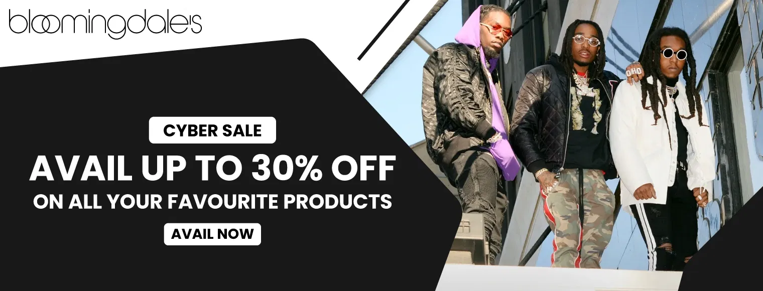 Avail up to 30% off on all your favourite products with Bloomingdales Cyber sale 2024