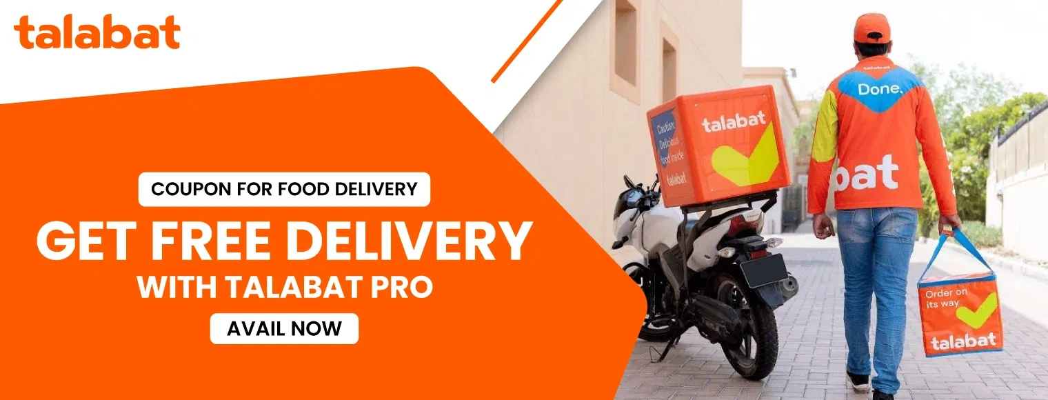 Talabat Coupon For Food Delivery | Get Free Delivery With Pro