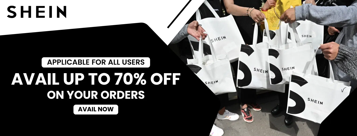 Avail up to 70% off on your orders with Shein Summer Sale 2024