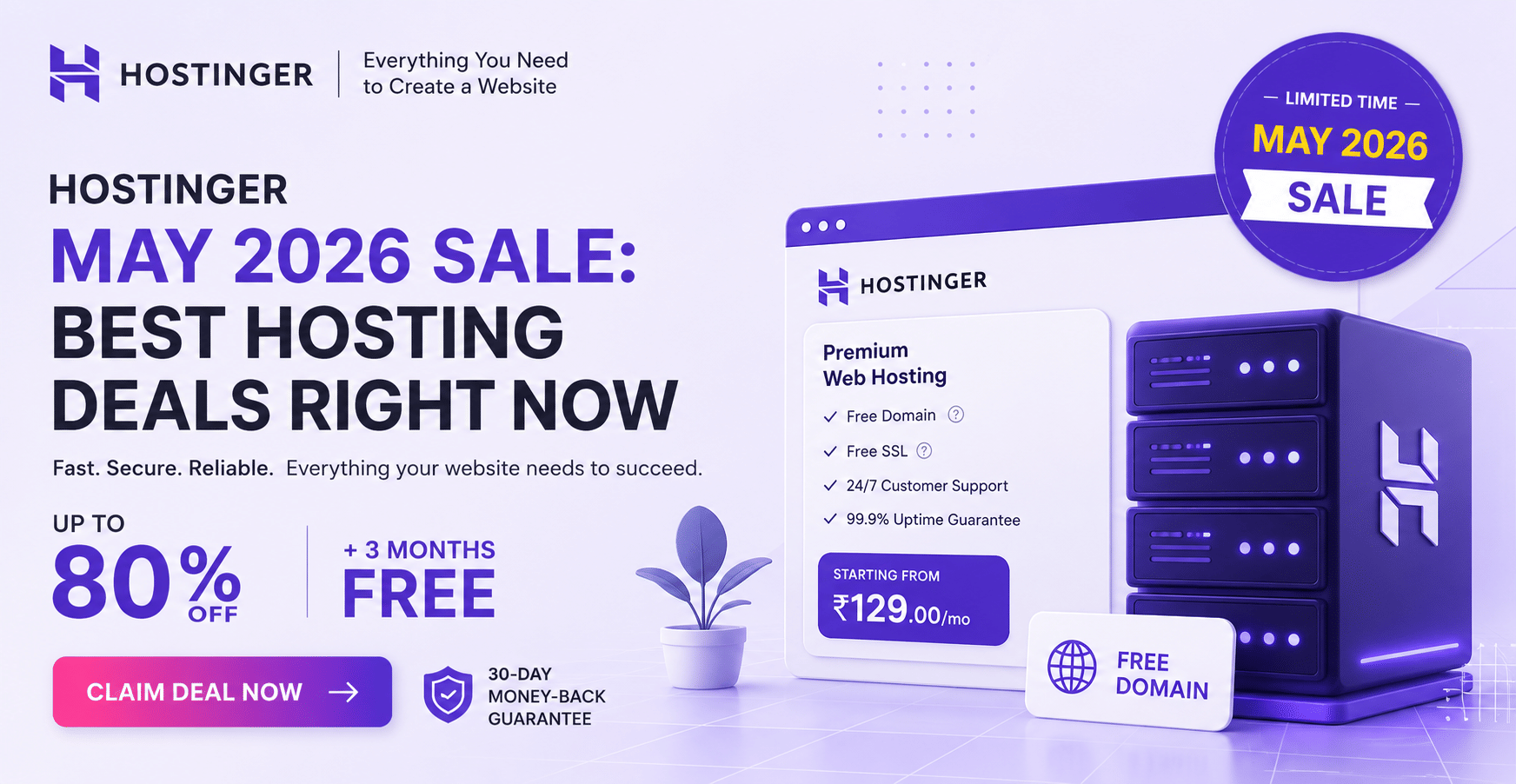 Hostinger May 2026 Sale: Best Hosting Deals Right Now