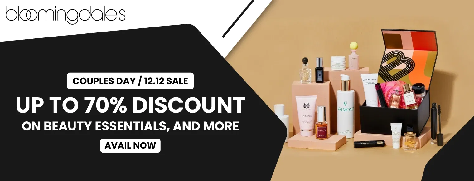 Up to 70% discount on beauty essentials, and more with Bloomingdales couple's day sale 2024