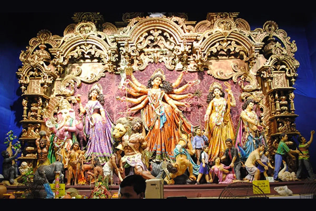 Mohammad Ali Park Durga Puja