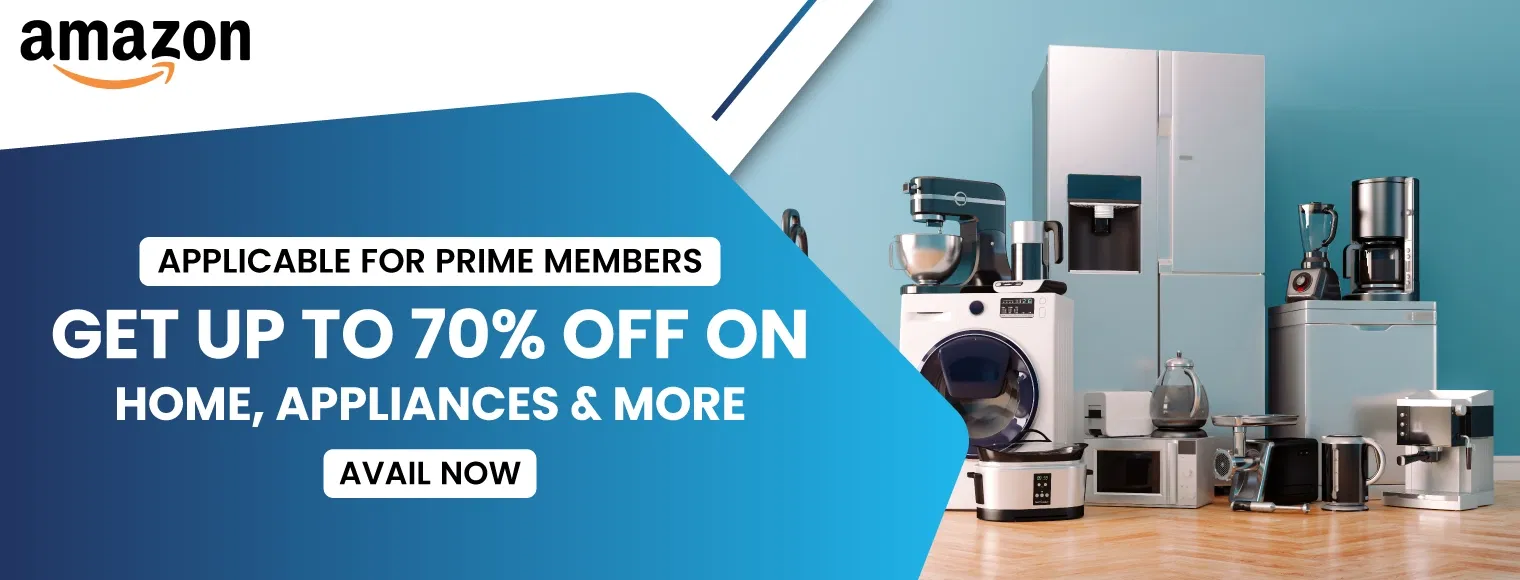 Get up to 70% off on home, appliances and more