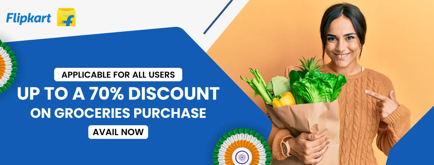 Flipkart Independence Day Sale Offers On Groceries