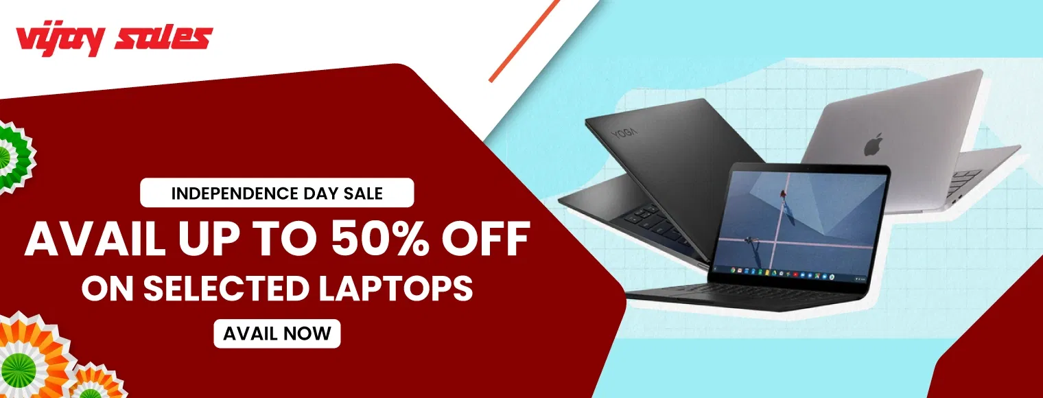 Independence Day Sales In Vijay Sales | Up To 50% Off On Selected Laptops