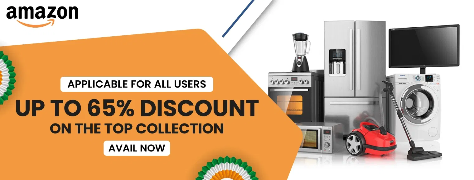 Up to 65% discount on the top collection with Amazon Great Freedom Festival