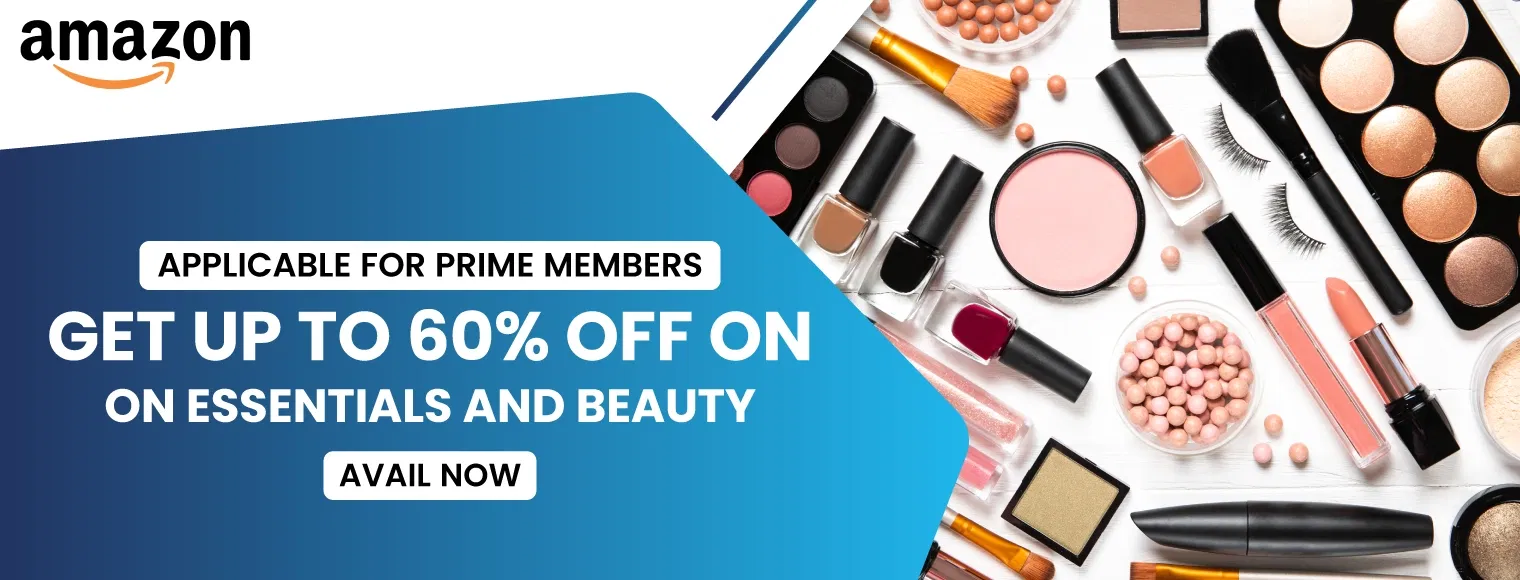 Get up to 60% off on essentials and beauty