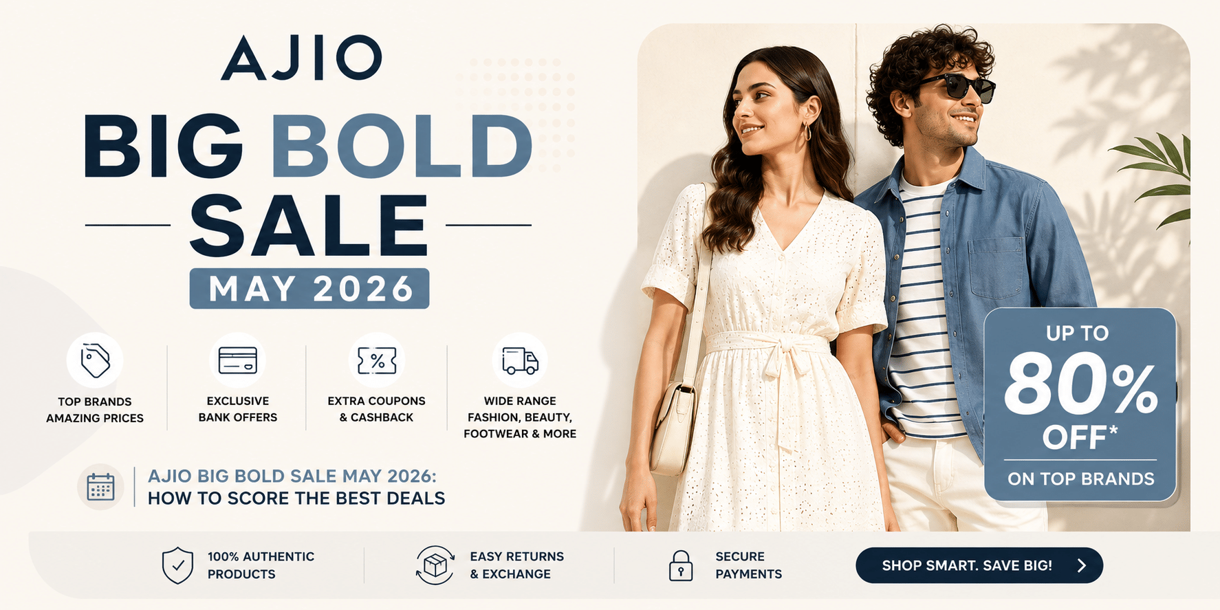 Ajio Big Bold Sale May 2026: How to Score the Best Deals
