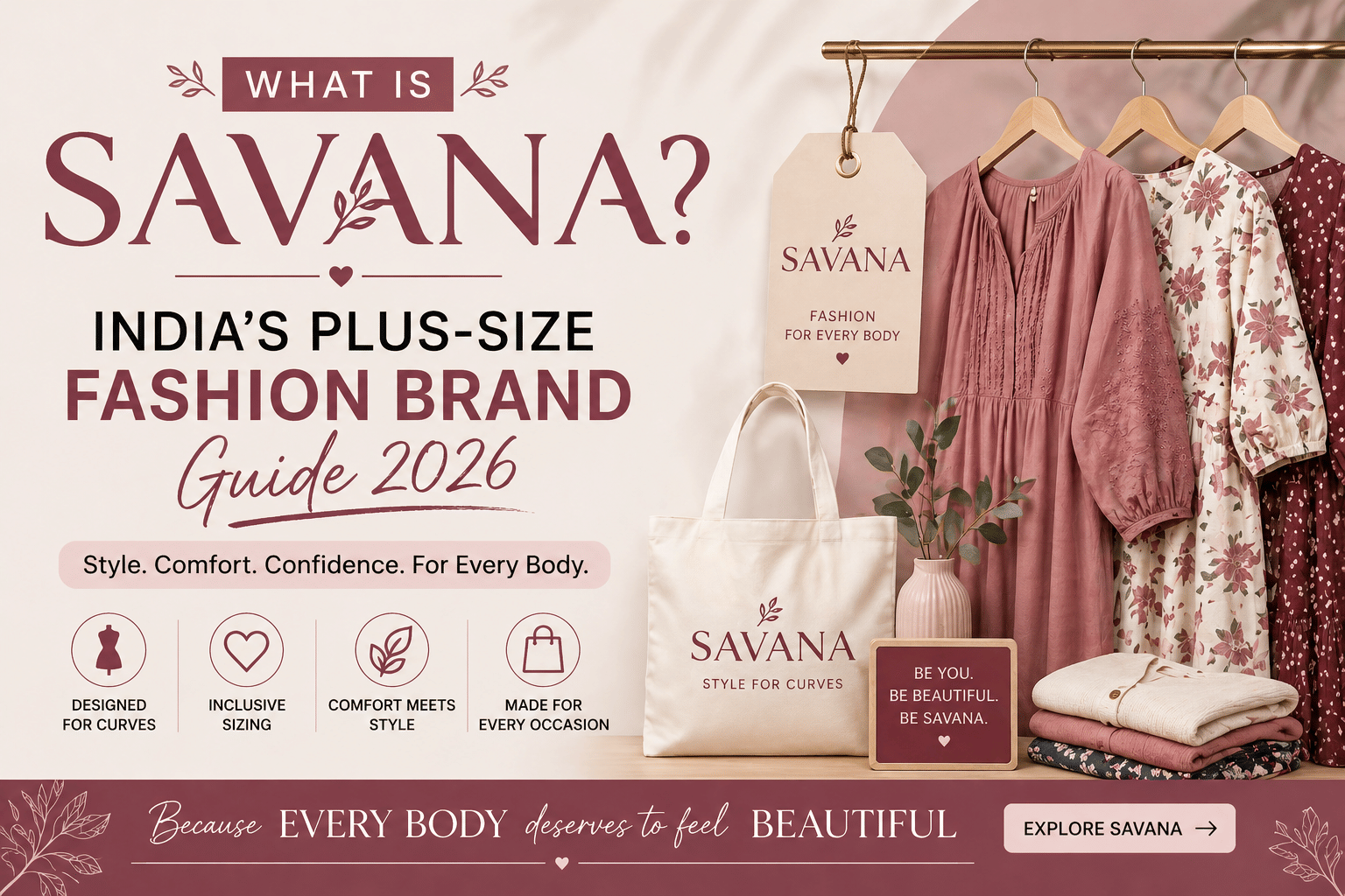 what is savana a plus size guide